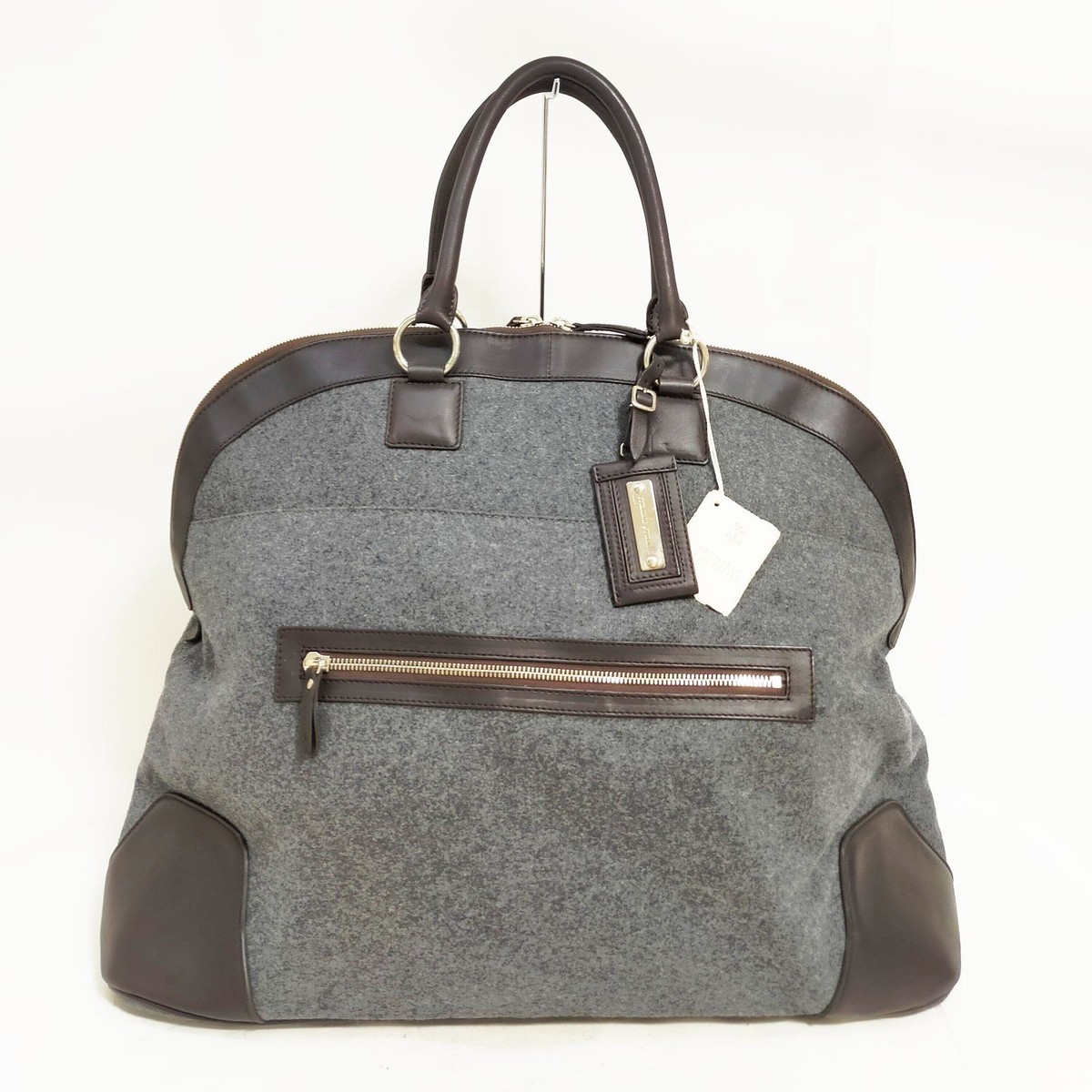 Brunello Cucinelli Hand Bag Gray Wool 2881400 | eBay