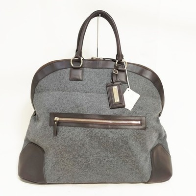 Brunello Cucinelli Hand Bag Gray Wool 2881400