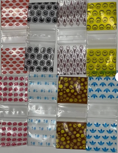 BULK DIME BAGS 1.5” x 1.5” APPLE 1515 Case RANDOM 10+ STYLES  (50,000 BAGGIES) - Picture 9 of 9