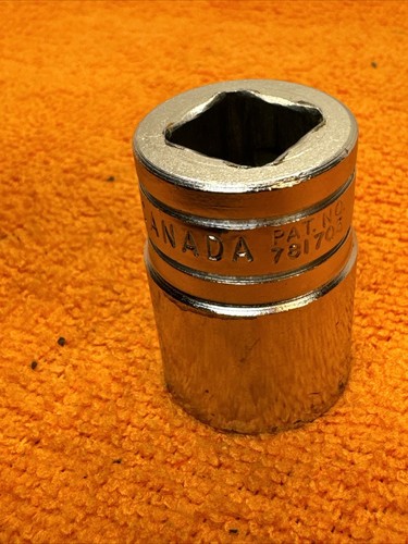 Herramienta de enchufe Snap-On EE. UU. 3/4" 12 pt poco profunda de 1/2" SW241 grabada - Imagen 4 de 9