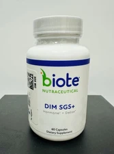 Biote Nutraceuticals - DIM SGS + - Hormone + Detox | (60 Capsules) Exp 03/2026