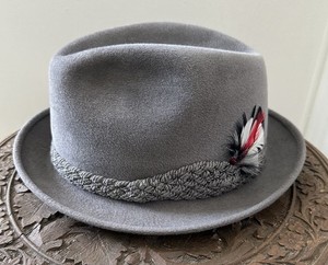 stetson THE SOVEREIGN hat ステットソン　7 1/8 Vintage Stetson Sovereign Mode Edge 7 1/8 Fedora Hat | eBay
