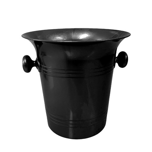 Black Ice Bucket 3.5 Litre Acrylic Wine Champagne Cooler Beer Pub Restaurant - Picture 2 of 10