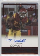 2016 Leaf Ultimate Draft 1991 Rookie Red /5 Tre Madden #GLR-TM1 Auto RC