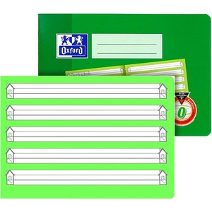Oxford Schreibheft DIN A5 quer Lineatur 0