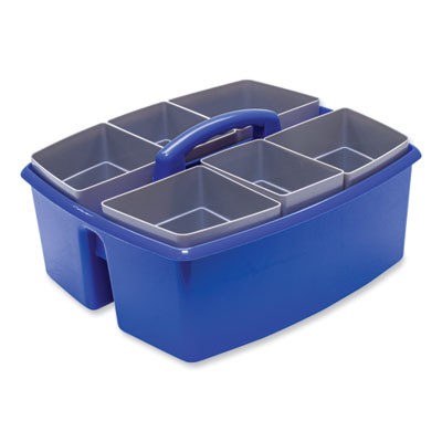 Storex 00985U02C Большой контейнер с сортировочными стаканчиками, синий, 2 шт./коробка (stx00985u02c)