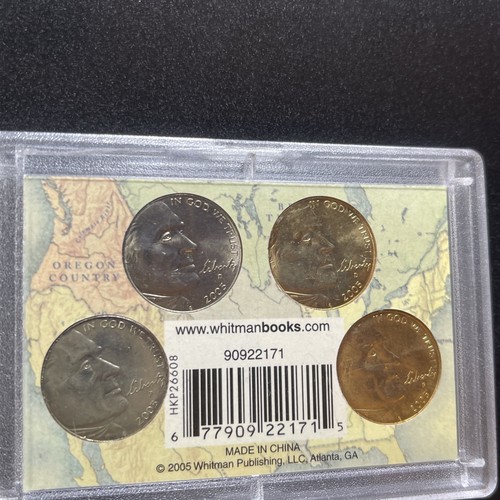 2005 P & D Westward Journey Nickel Series Buffalo 24 Gold plated 4 Coins - Picture 11 of 14