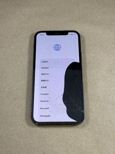 Apple iPhone 12 Black A2172 For Parts - Picture 1 of 8