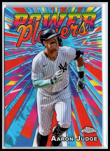 2025 Topps Chrome Aaron Judge Power Players #PP-1 Yankees