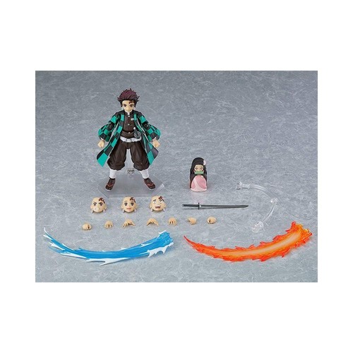 figma Demon Slayer Tanjiro Kamado DX Edition ABS PVC bemalte Actionfigur Japan - Bild 2 von 8