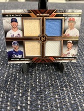2022 Topps Museum Collection Four Player Primary Pieces Quad Relic FPR-AHFZ /75