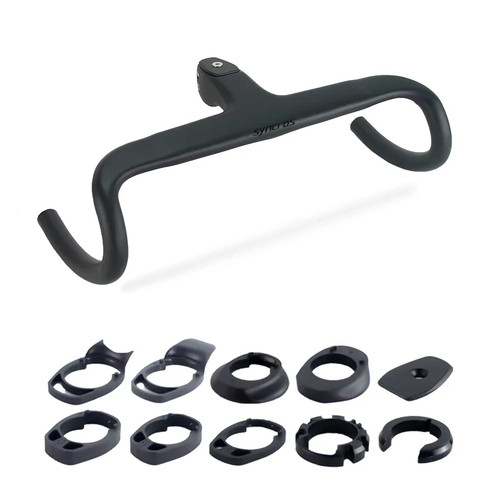 Road Bike Carbon Fiber Integrated Handlebars Internal Cable with Spacers   - Picture 4 of 47