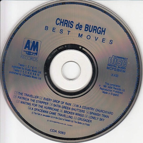 Chris de Burgh - Best Moves (CD) - Bild 3 von 3