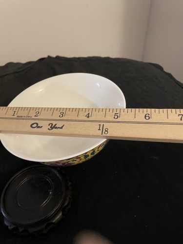 Cuenco de flores vintage chino de porcelana artesanal - Imagen 7 de 9