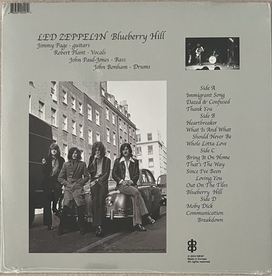 その他 2LP Led Zeppelin Live On Blueberry Hill 30 UNKNOWN /00520 Led Zeppelin Live On Blueberry Hill 1970 Ltd Ed STEREO Vinyl