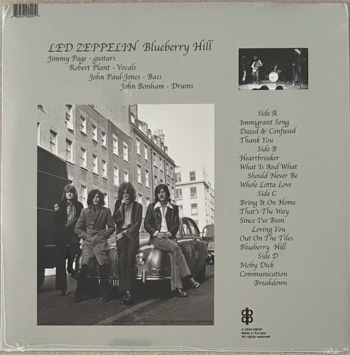 Led Zeppelin Live On Blueberry Hill 1970 Ltd Ed STEREO Vinyl Double LP OOP! NEW - Picture 2 of 11