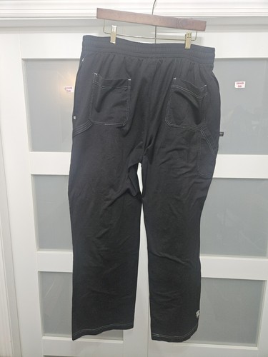 ADIDAS BASKETBALL PURE GAME SERIES PANTS Black 2XL - Picture 5 of 9