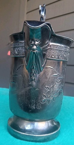 Barbour Bros Silver Co. quadruple Plated Creamer No.1847 - Picture 3 of 9