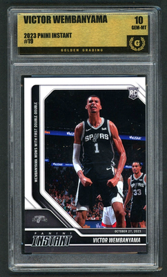 2023 Panini Instant NBA# 19 Victor Wembanyama Spurs Rookie (RC 