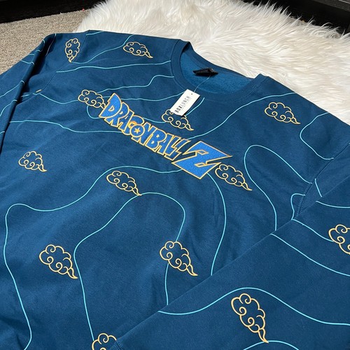DRAGON BALL Z NIMBUS CLOUDS CREWNECK SWEATSHIRT SIZE 2X BOXLUNCH - Picture 2 of 5