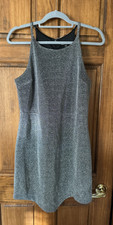 EXPRESS Sleeveless sheath silver cocktail dress NEW with tags
