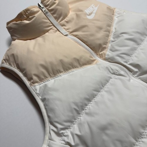 Nike Chaleco Reversible Para Mujer Talla Mediana Guayaba Hielo/Blanco Windrunner Plumón - Imagen 3 de 8
