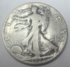 1929 S * SILVER WALKING LIBERTY HALF DOLLAR * As Seen *USA Only Please FREE SHIP