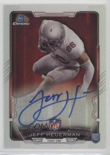 2015 Bowman Chrome Rookie Auto Refractor Jeff Heuerman #RCRA-JHE Auto RC