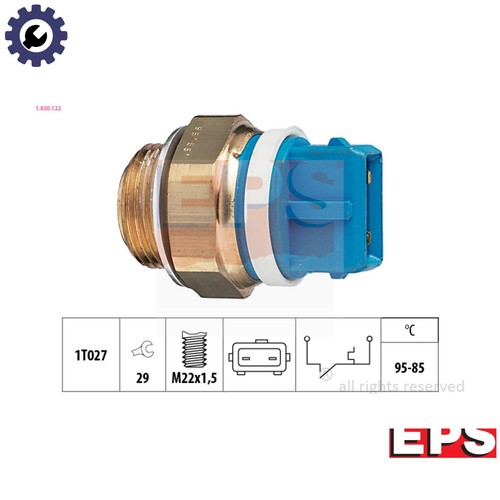 TEMPERATURE SWITCH RADIATOR FAN 1.850.122 FOR PEUGEOT 205/Mk/II/�/Convertible - Picture 1 of 9