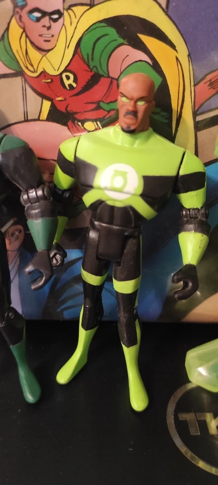 Justice league unlimited 2003-2007 LOTTO 4 GREEN LANTERN DC Universe JLU Mattel - Imagen 3 de 4