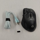 Logitech G700s Gaming-Maus wiederaufladbar, 13 Tasten, schwarz mit Dongle