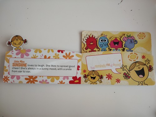 Meet the Little Misses! (The Mr. Men Show) Board Book OOP Price Stern Sloan 2009 - Picture 3 of 5