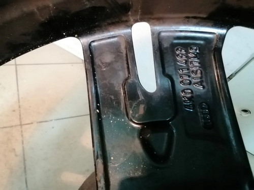 1x Alufelge 19 Zoll 8.0" 5x112 39ET Glanz Schwarz 4K0071499 Audi Rim Wheel - Bild 5 von 10