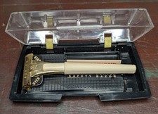 Vintage Schick Injector Razor Type J1 Circa 1958-1964, With Case Paperwork