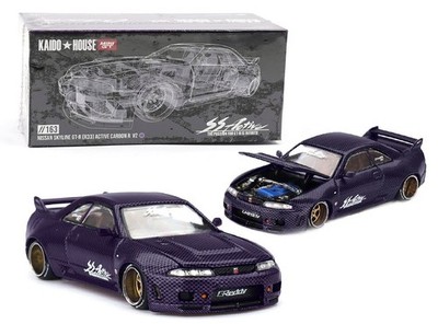 Kaido House x Mini GT 1:64 Nissan GT-R (R33) Active Carbon R