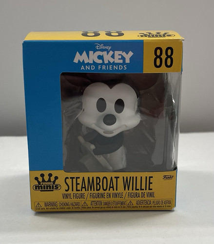 Funko Minis Disney Mickey and Friends #88 Steamboat Willie - RARE - NEW