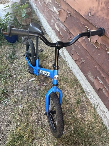 STRIDER 14X Sport Blue Balance Bike 3-6 Years -NO PEDALS - LOCAL PICKUP LA, CA - Picture 2 of 7
