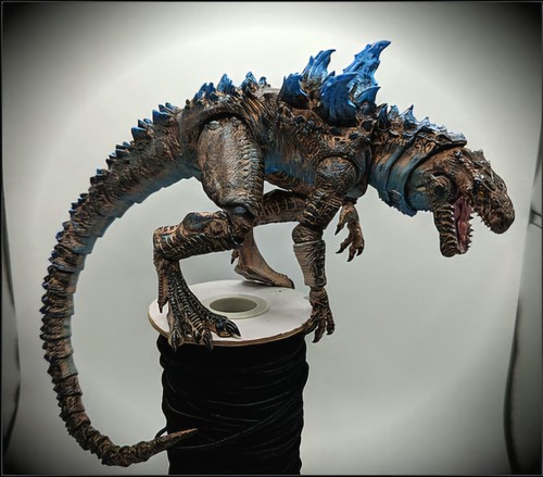Custom S.H. Monsterarts ScaleGodzilla 1998 Articulated Figure - 第 1/4 張圖片