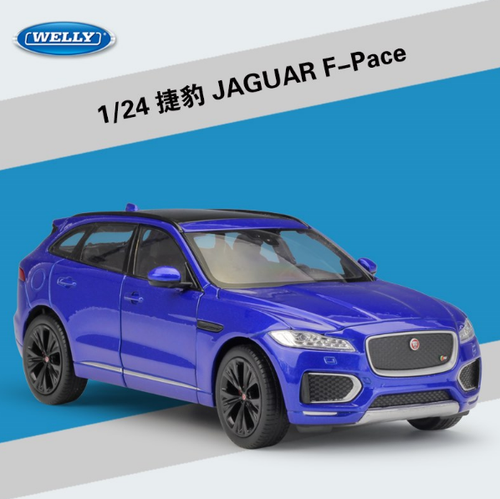 Welly 1:24 JAGUAR F-Pace Model Diecast Car Vehicles New in Box - Picture 11 of 11