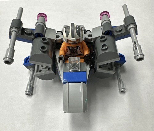 LEGO Star Wars 75125 Resistance X-wing Fighter Microfighter Built Set W/ Minifig - Picture 3 of 3