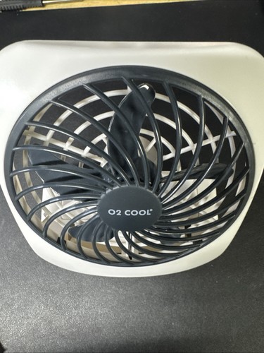 O2COOL Treva 5 Inch Battery Powered Fan Portable Desk Fan 2 Cooling Speeds - Bild 6 von 6