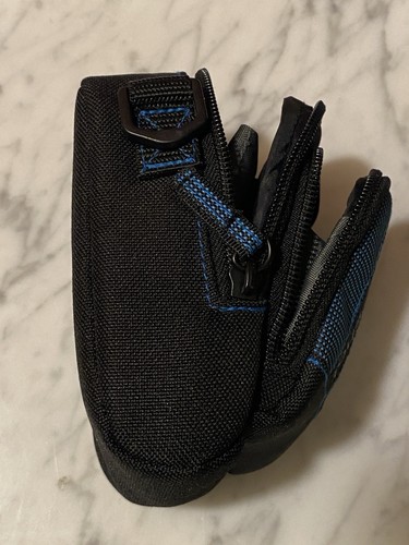 Sony Cyber-shot Digitalkamera Soft Tragetasche Blau Schultergurt Tasche - Bild 7 von 9
