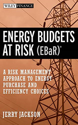 Energy Budgets at Risk (EBaR): A Risk Management Approa - HardBack NEW Jackson,