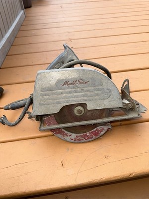 40s Mall saw Model 71 . 7.8 amp Mall tool Company. Working. Need New Power Cord