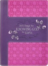 365 Days to Knowing God for Girls Devotional by Larsen, Carolyn