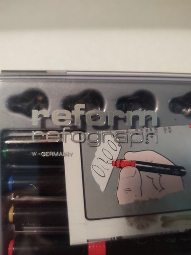 Reform Refograph 4 Pen Set Germany DRAWING TECHNICAL Pen - Picture 4 of 6