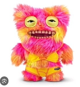 Fuggler Spin Master Mr. Buttons ファグラー Fuggler, Funny Ugly Monster, 9 inch Mr. Buttons Plush