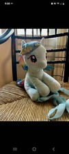 My Little Pony Plush Rainbow Dash Toy with Ribbon Mane Backpack.