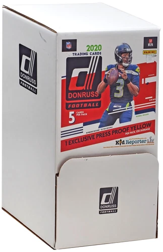 NFL Panini 2020 Donruss Football Trading Card GRAVITY FEED Box (40 Packs)