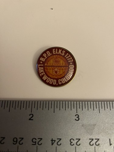 Elks BPOE 1777 Lakewood Colorado Lapel Pin P110 - Picture 2 of 4